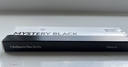 Mont blanc ballpoint black ink - mont,