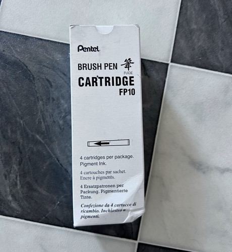 Pentel fp10 brush pen - pentel,