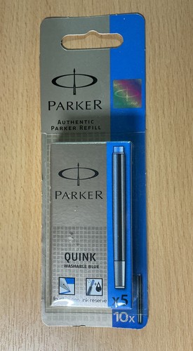 Parker quink washable - blue, ink