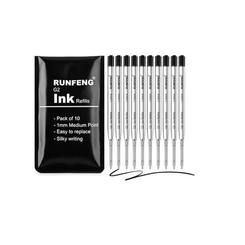 Pack black medium - medium, ballpoint
