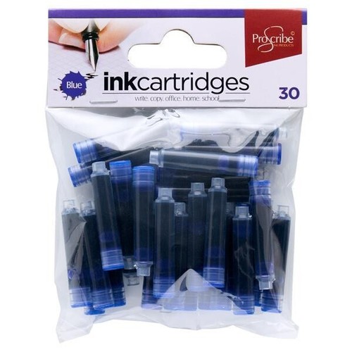 Blue ink refills for fountain - ink,