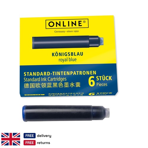 Blue ink cartridges - blue,