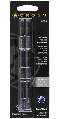 Cross fountain pen cartridge - cross,