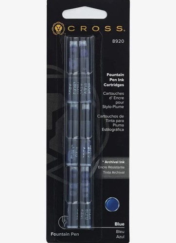 Cross fountain pen cartridge - cross,