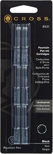 Cross fountain pen cartridge - cross,